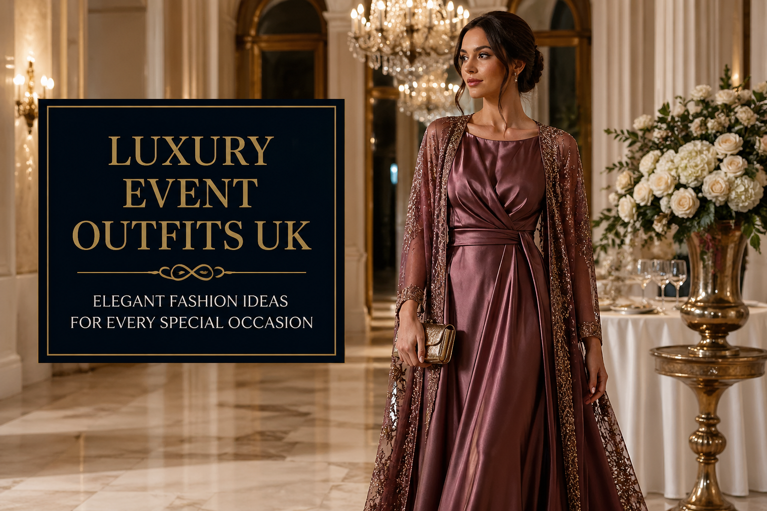 luxury event outfits uk