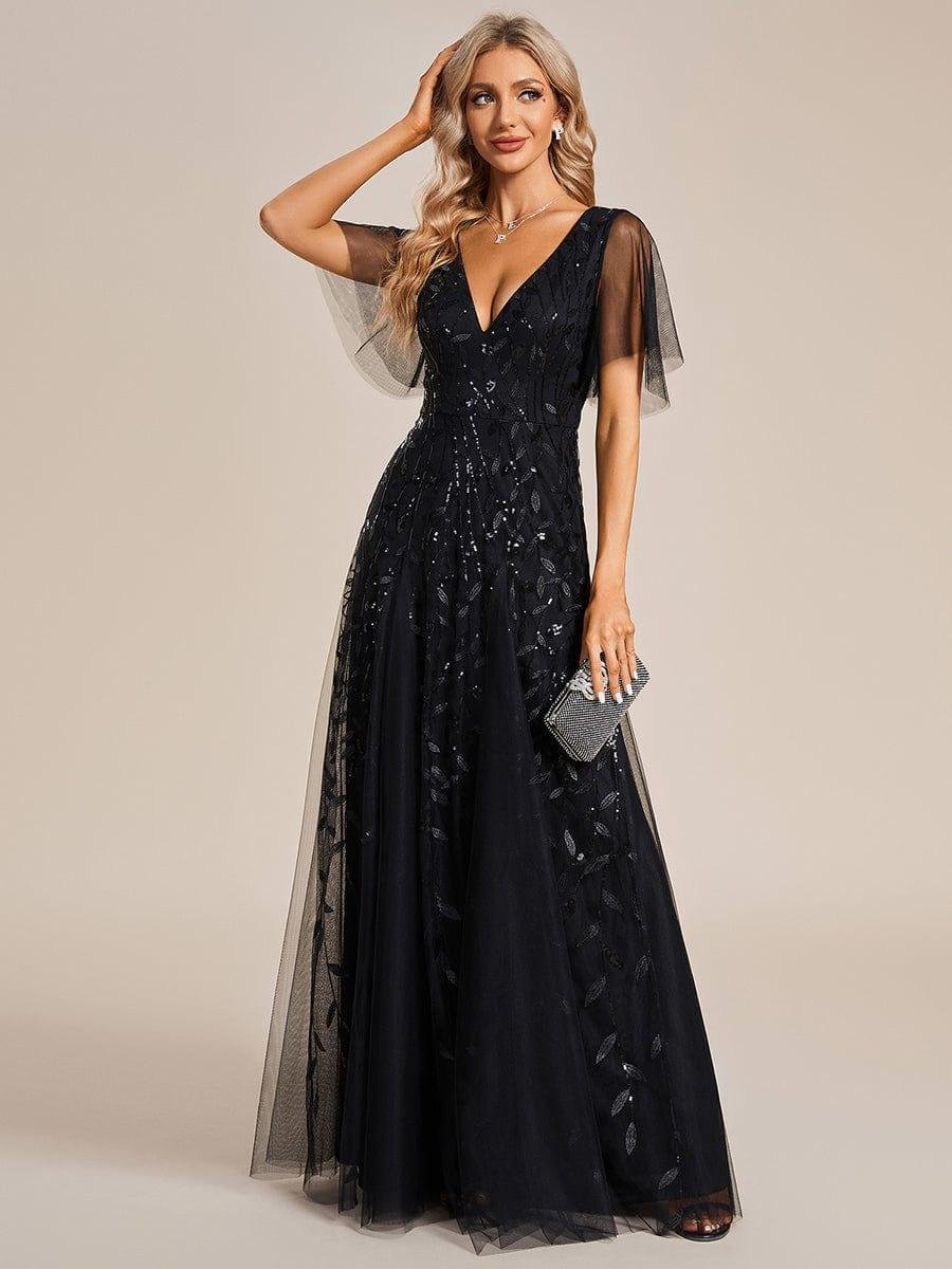 Evening party dresses UK stylish sequin dress for luxury party and elegant look