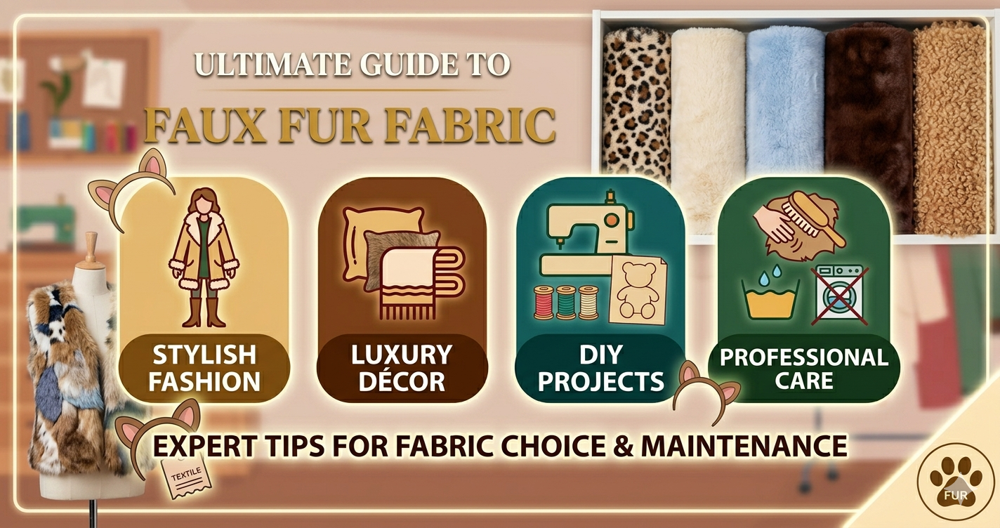 Fur Faux Fur Fabric: The Complete Guide to Style, Uses, Quality, and Care