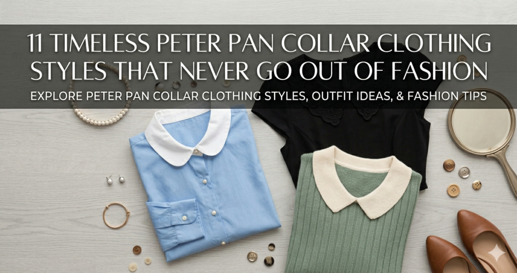 Cozy winter sweater featuring a classic rounded Peter Pan collar