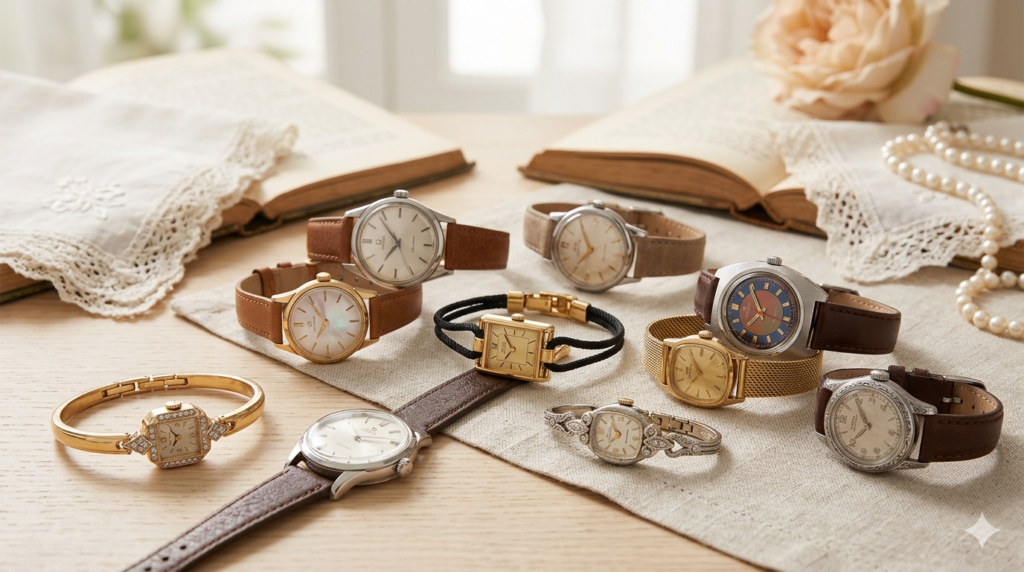 Vintage Women Watches with Elegant Classic Design