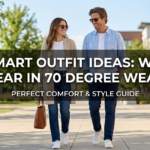 What to wear in 70 degree weather outfit featuring a lightweight top, comfortable jeans, and stylish sneakers for perfect comfort and everyday fashion.